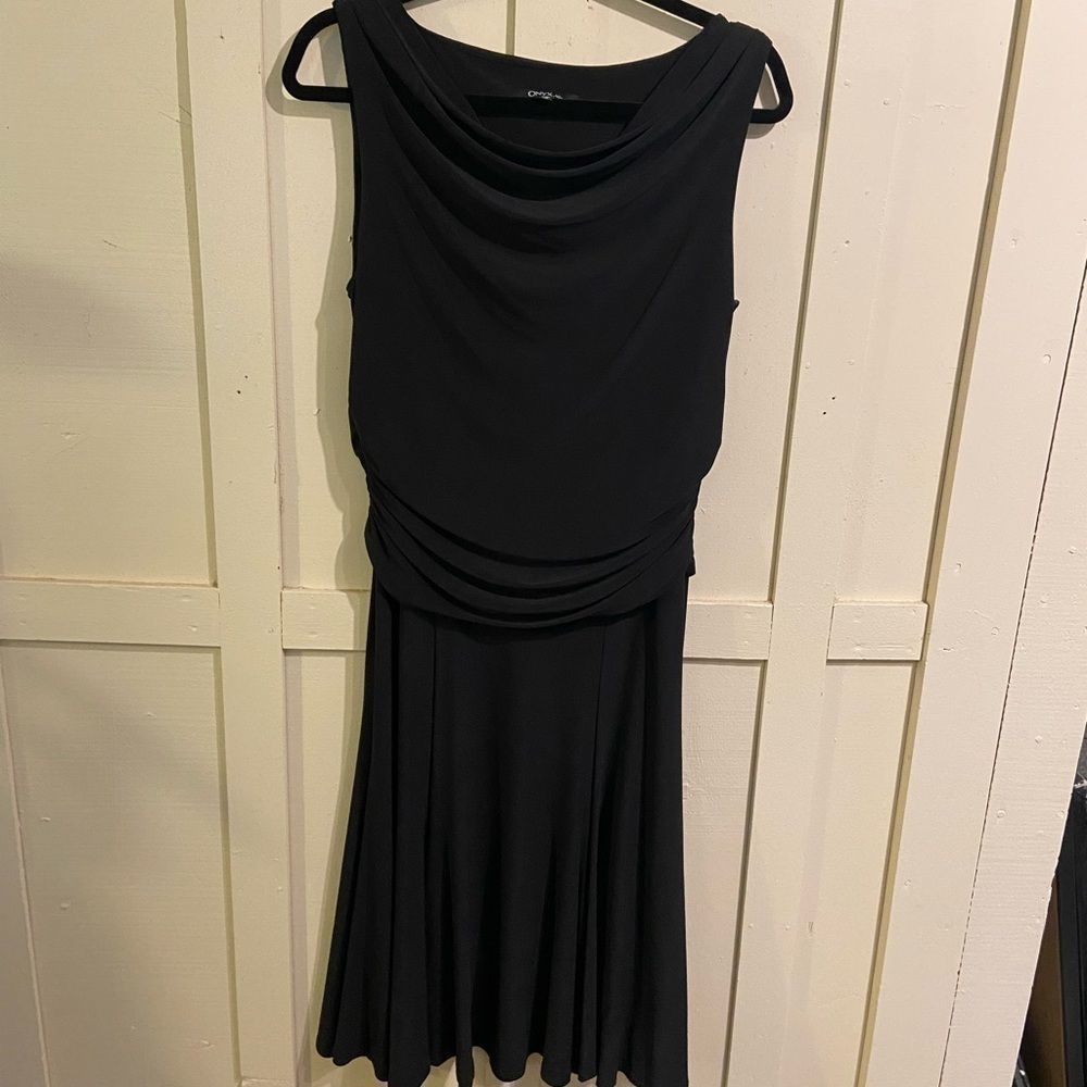 Onyx nite black dress size 12